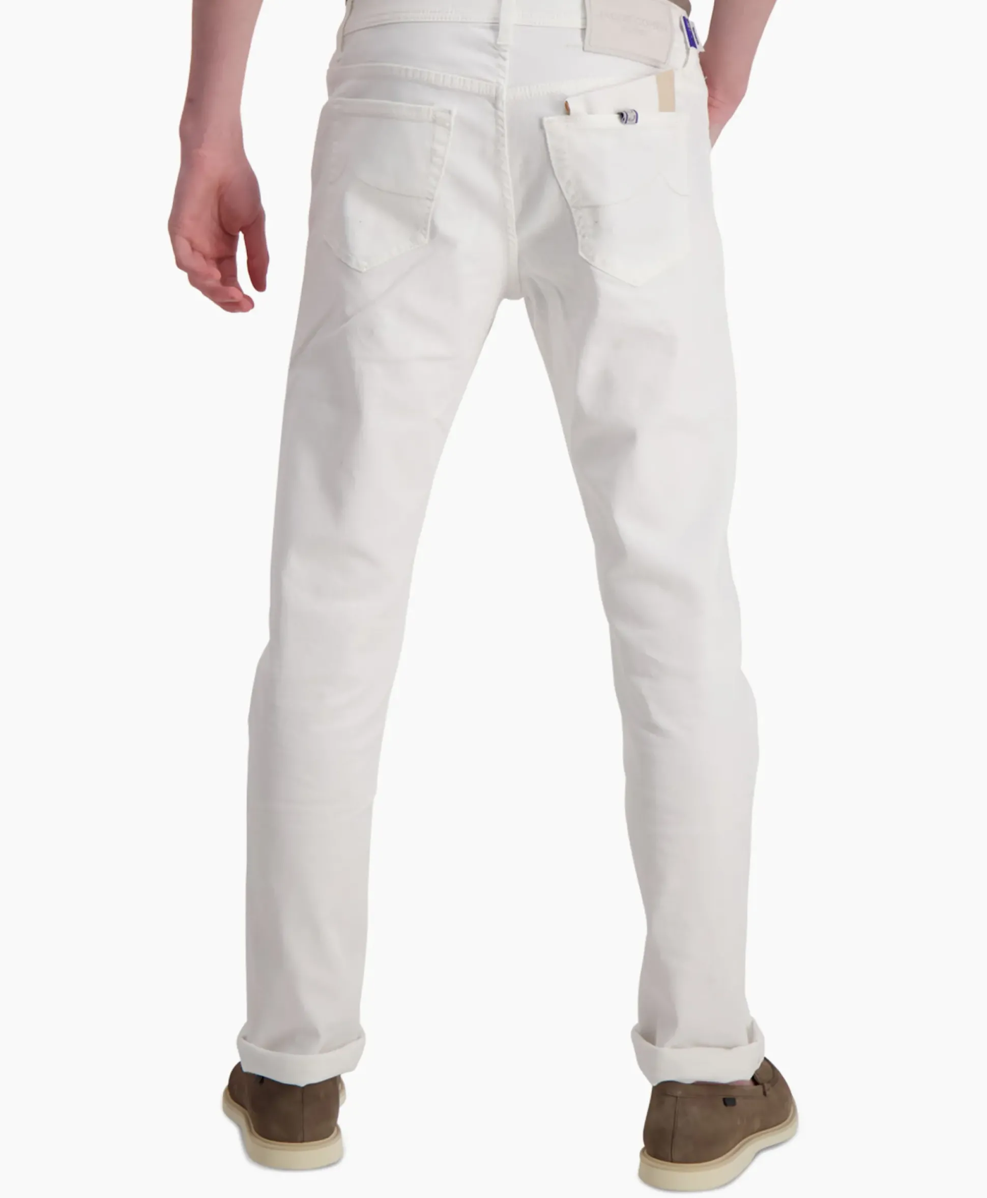 Jacob Cohen Jeans 5 Pkt Slim Fit Bard Wit