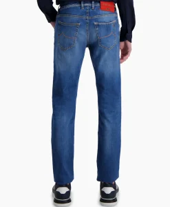 Jacob Cohen Jeans 5 Pkt Slim Fit Nick Ltd Midden Blauw