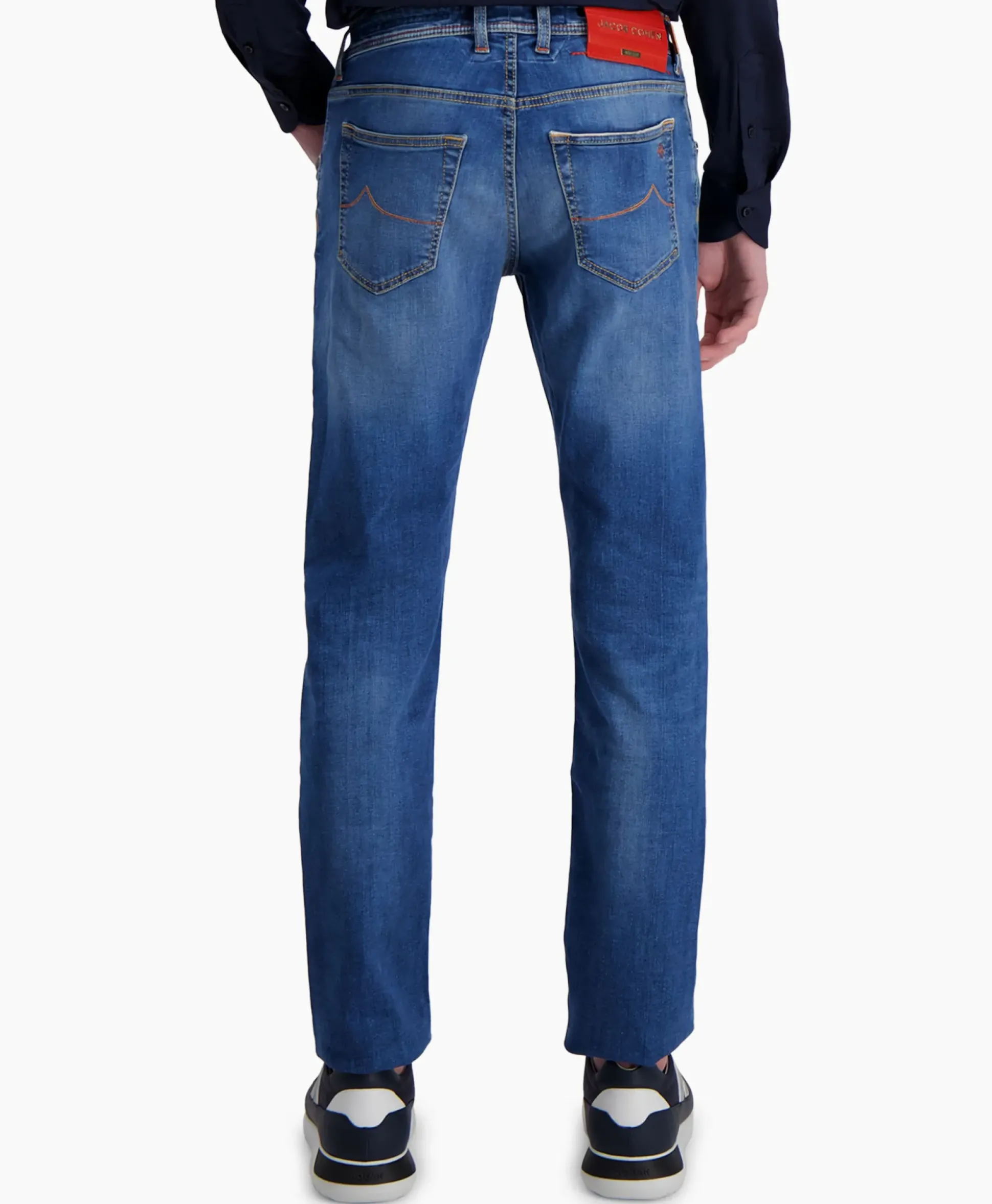 Jacob Cohen Jeans 5 Pkt Slim Fit Nick Ltd Midden Blauw