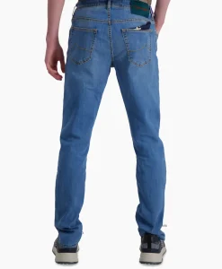 Jacob Cohen Jeans 5 Pkt Slim Fit Bard Midden Blauw