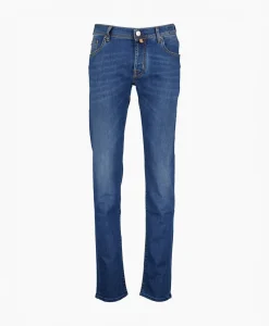 Jacob Cohen Jeans 5 Pkt Super Slim Fit Nick Blauw