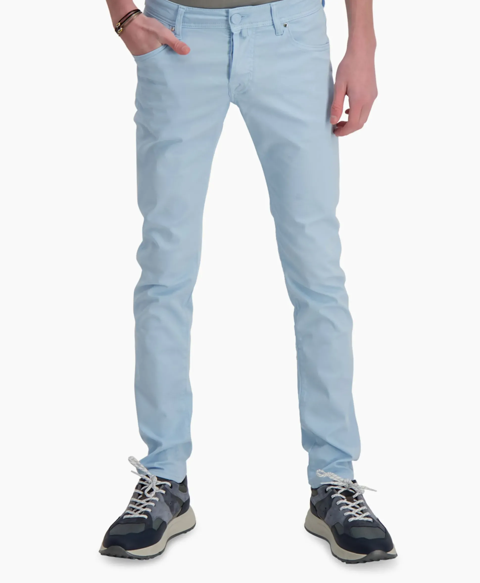 Jacob Cohen Jeans 5 Pkt Super Slim Fit Nick Blauw