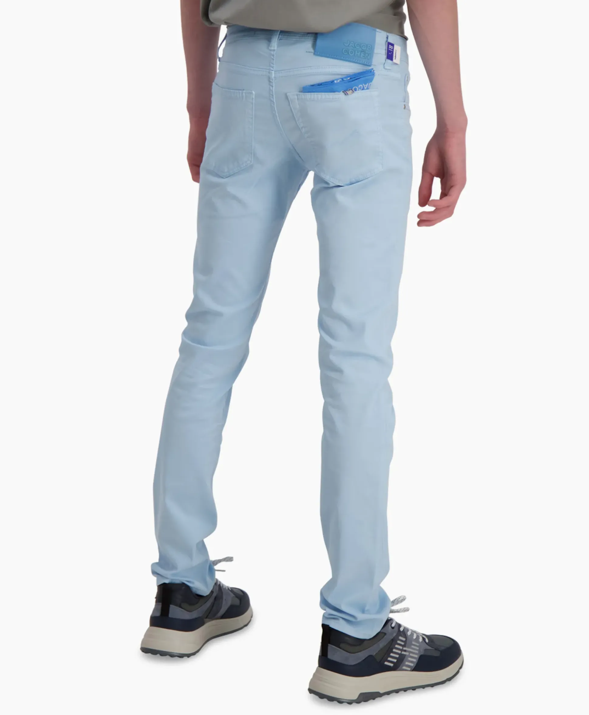 Jacob Cohen Jeans 5 Pkt Super Slim Fit Nick Blauw