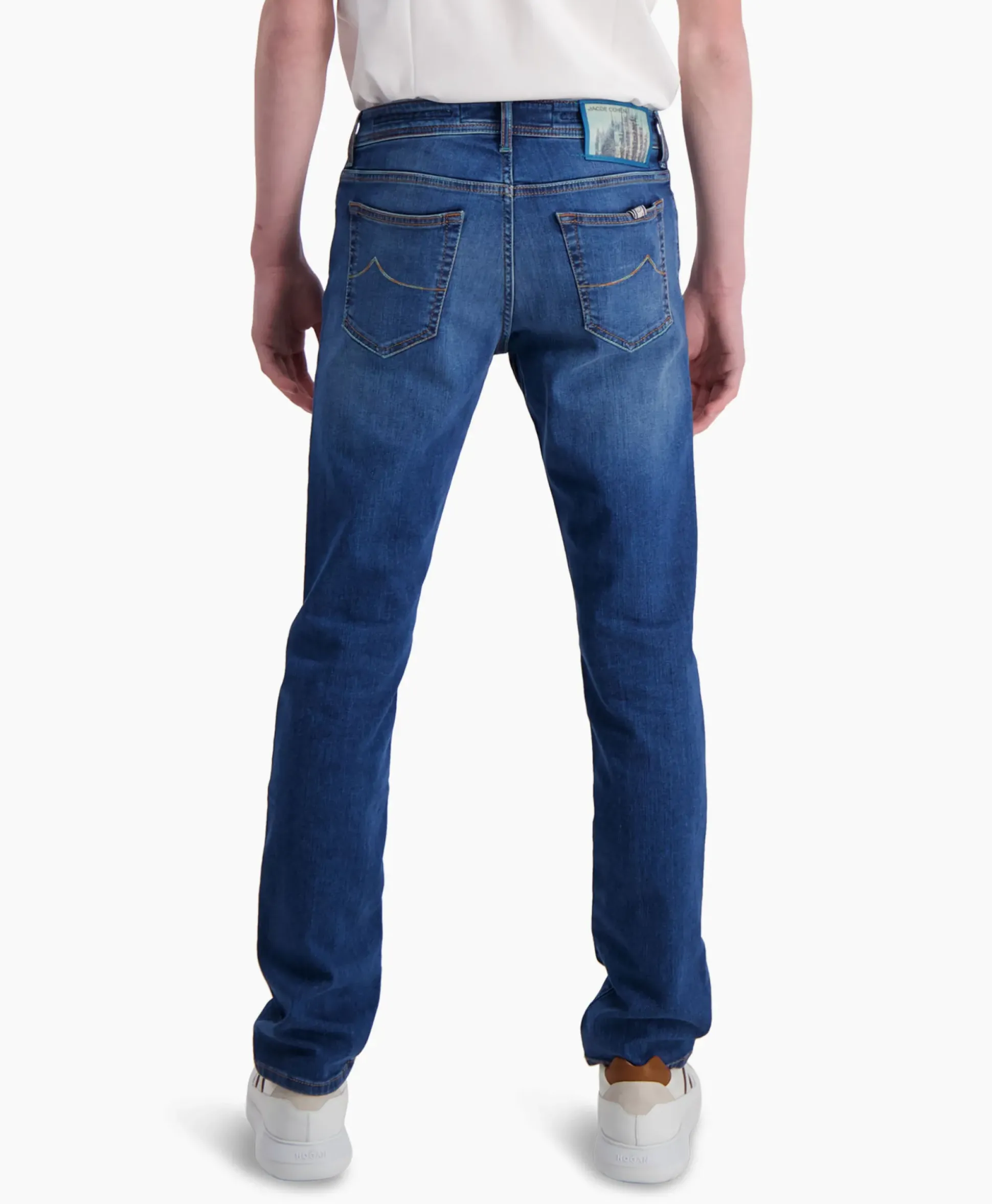 Jacob Cohen Jeans Slim Fit Bard Blauw