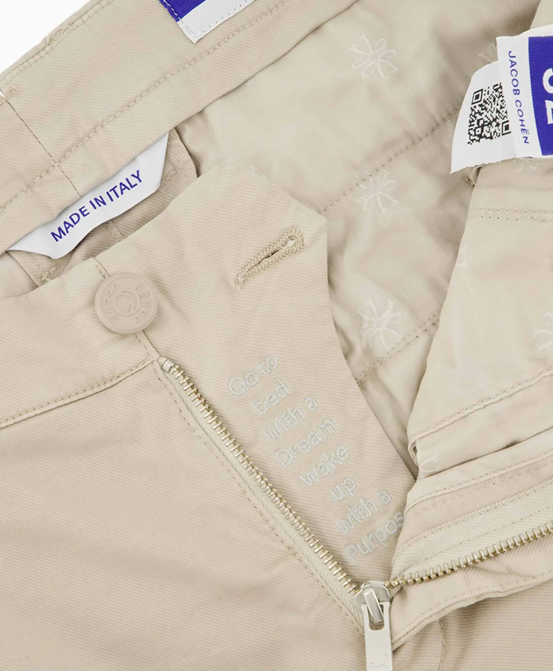 Jacob Cohen Pantalon Slim Fit Bobby Beige