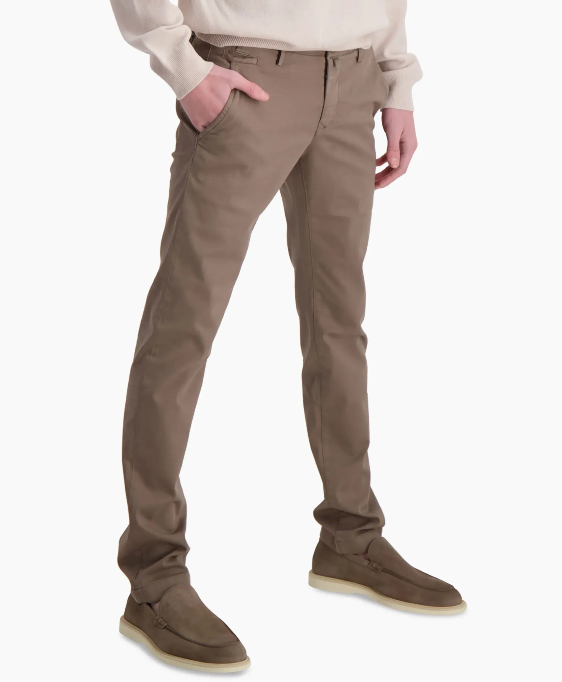 Jacob Cohen Pantalon Slim Fit Bobby Grijs