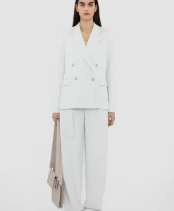 Joseph Blazer Jaden Jacket Comfort Cady Off White
