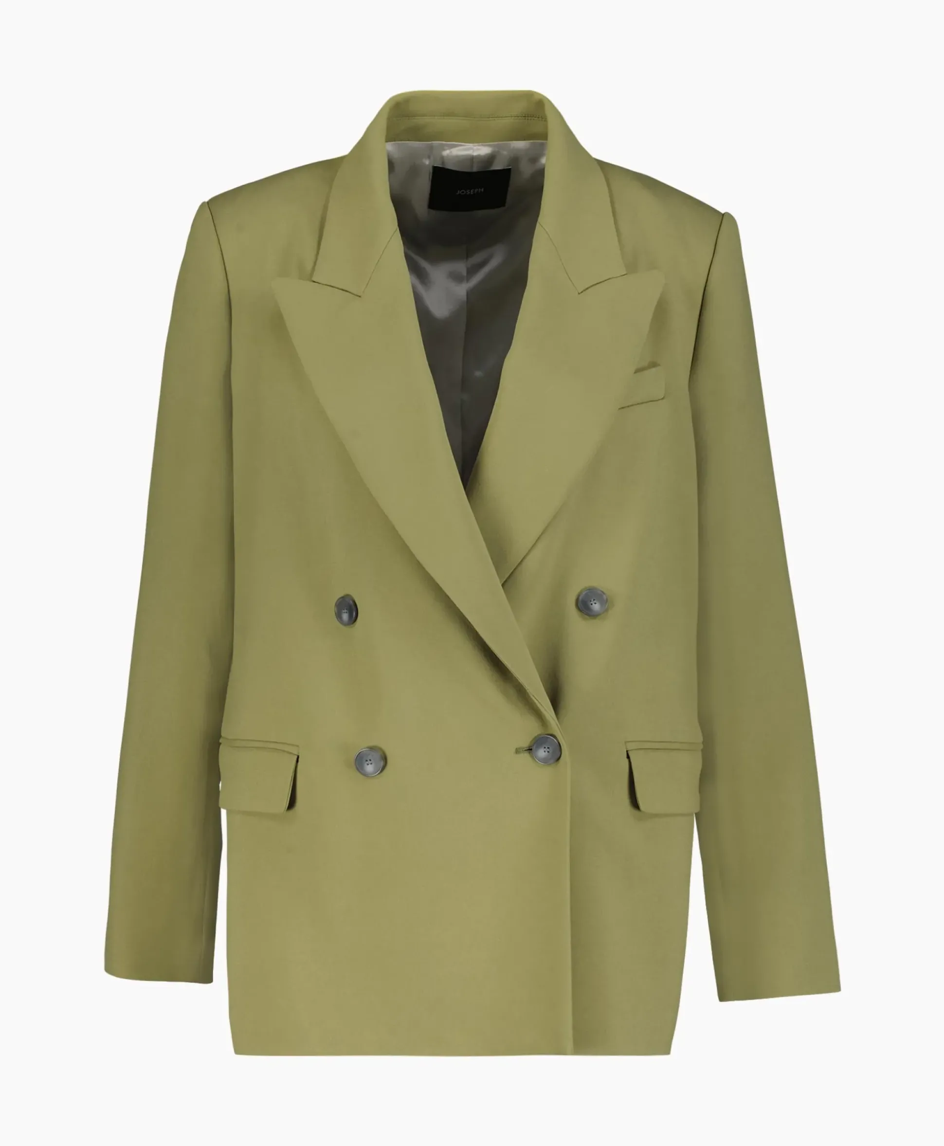 Joseph Blazer Jaden Jkt Comfort Cady Olijf