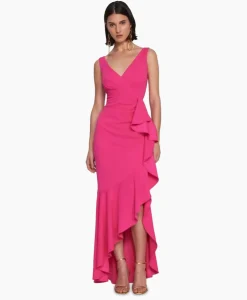 Joseph Ribkoff Maxi Jurk Wikkel Rose