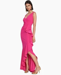 Joseph Ribkoff Maxi Jurk Wikkel Rose