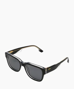 Komono Zonnebril Danny Black Clear Zwart