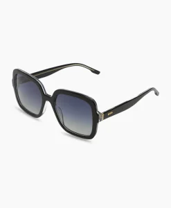 Komono Zonnebril Miley Black Clear White Gold Goud