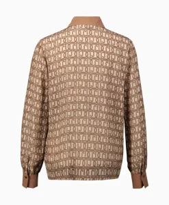 Liu Jo Blouse Camica Monogram Zand
