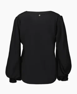 Liu Jo Blouse Ecs Tunica C/Passamaneria Zwart