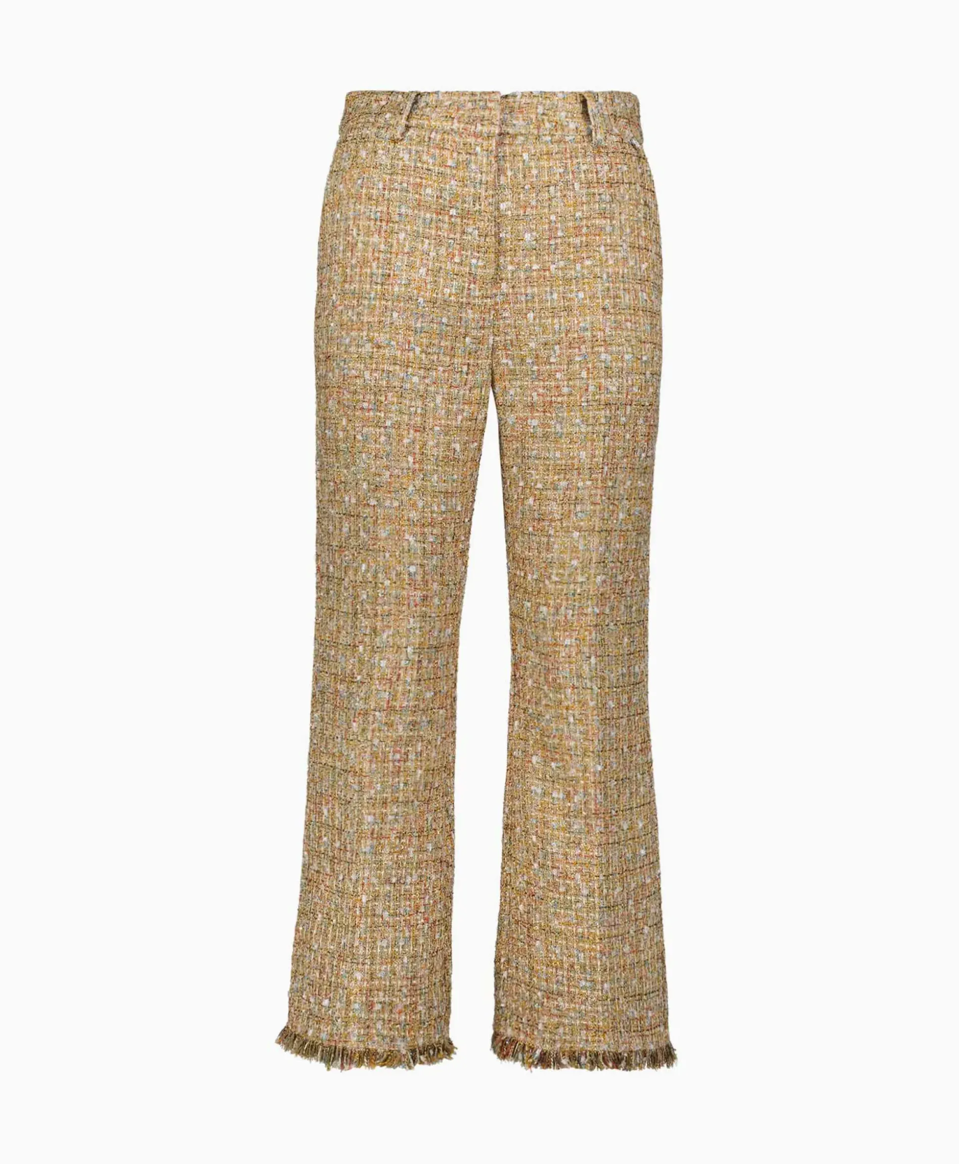 Liu Jo Flared Broek Pant. Sfrangiato Beige