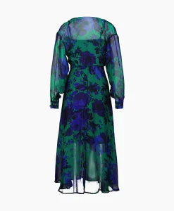 Liu Jo Maxi Jurk Scollo A V Blauw