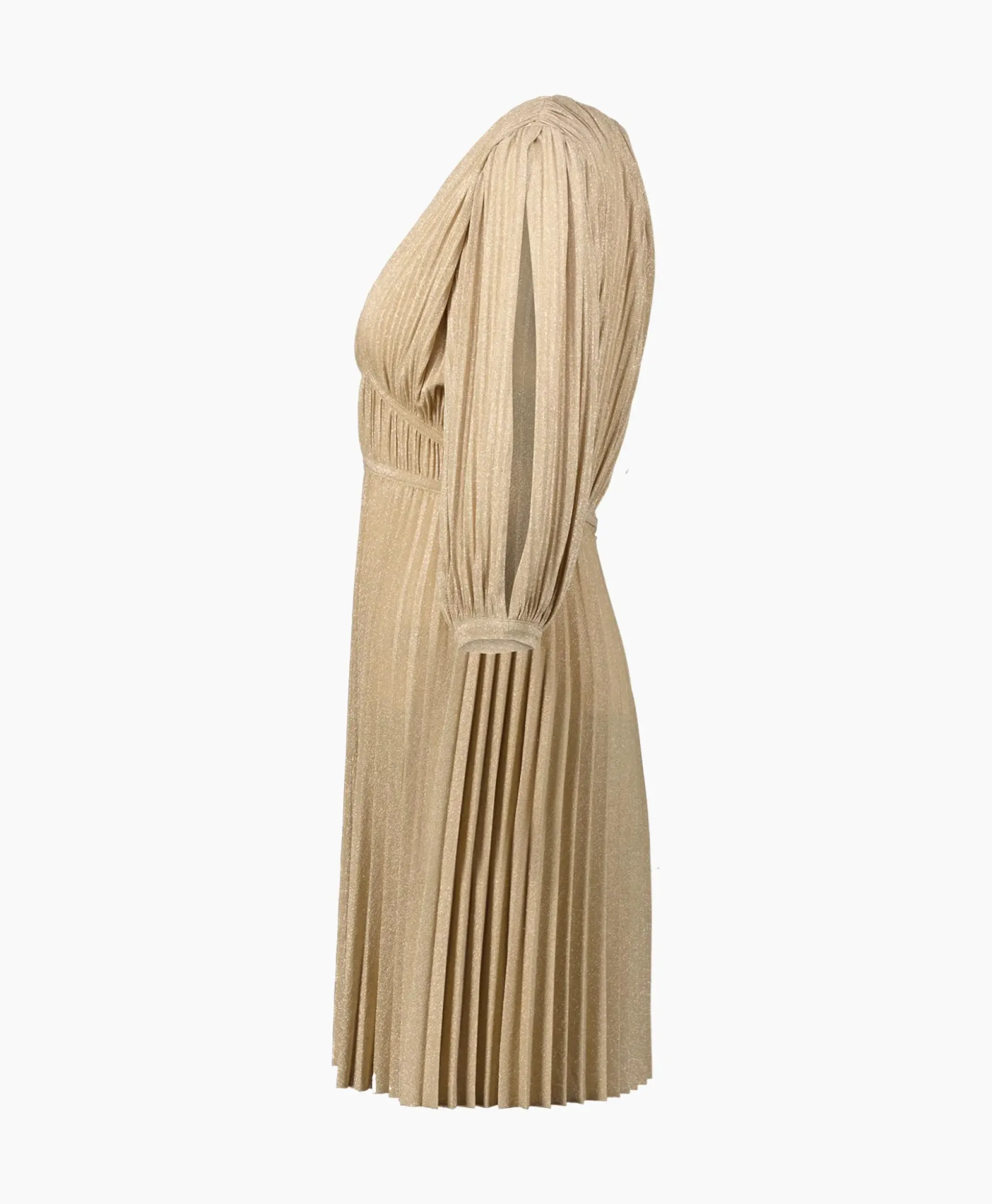 Liu Jo Midi Jurk Abito C/Intarsio Goud