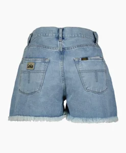 Lois Korte Broek Sandra Licht Blauw
