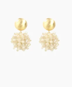 Lott. Gioielli Lott. Gioielli Oorbellen Ce Gb Globe S Double Ston Zalm