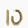 Lott. Gioielli Oorbellen Ce Gb Oval Creole Deluxe Lgroen