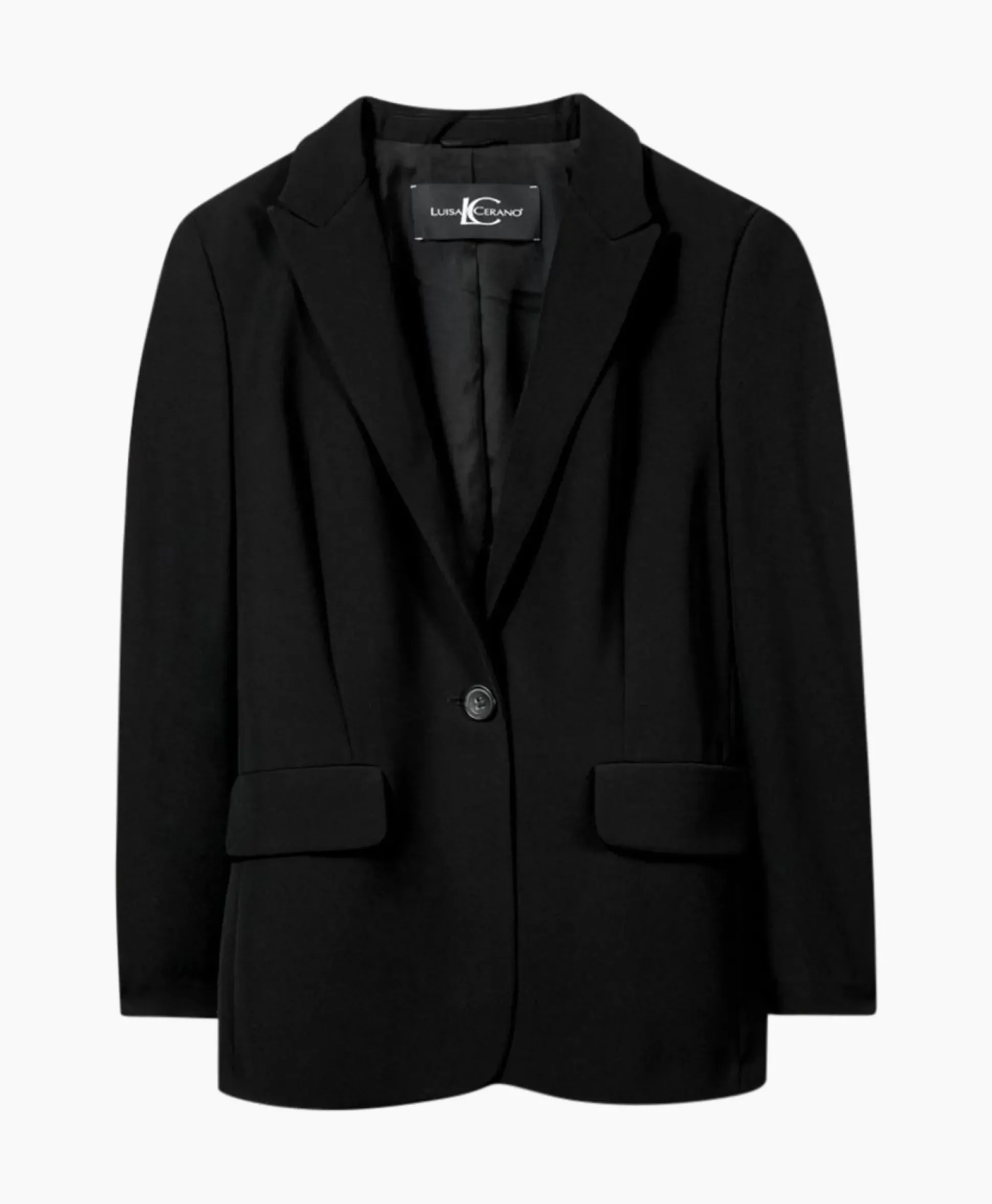 Luisa Cerano Blazer 498010/3417-0 Zwart Dessin