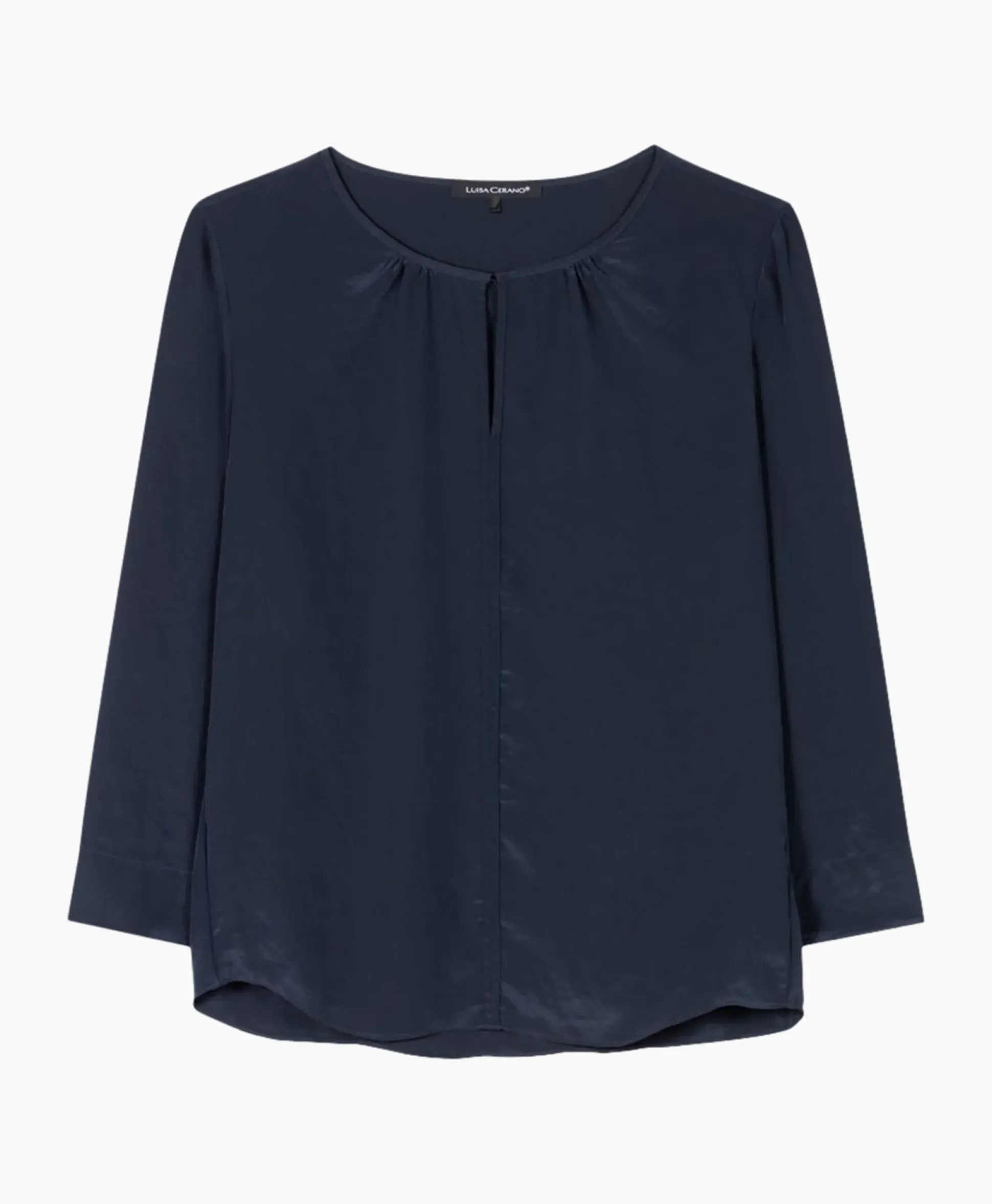 Luisa Cerano Blouse 297504/3597-0 Donker Blauw