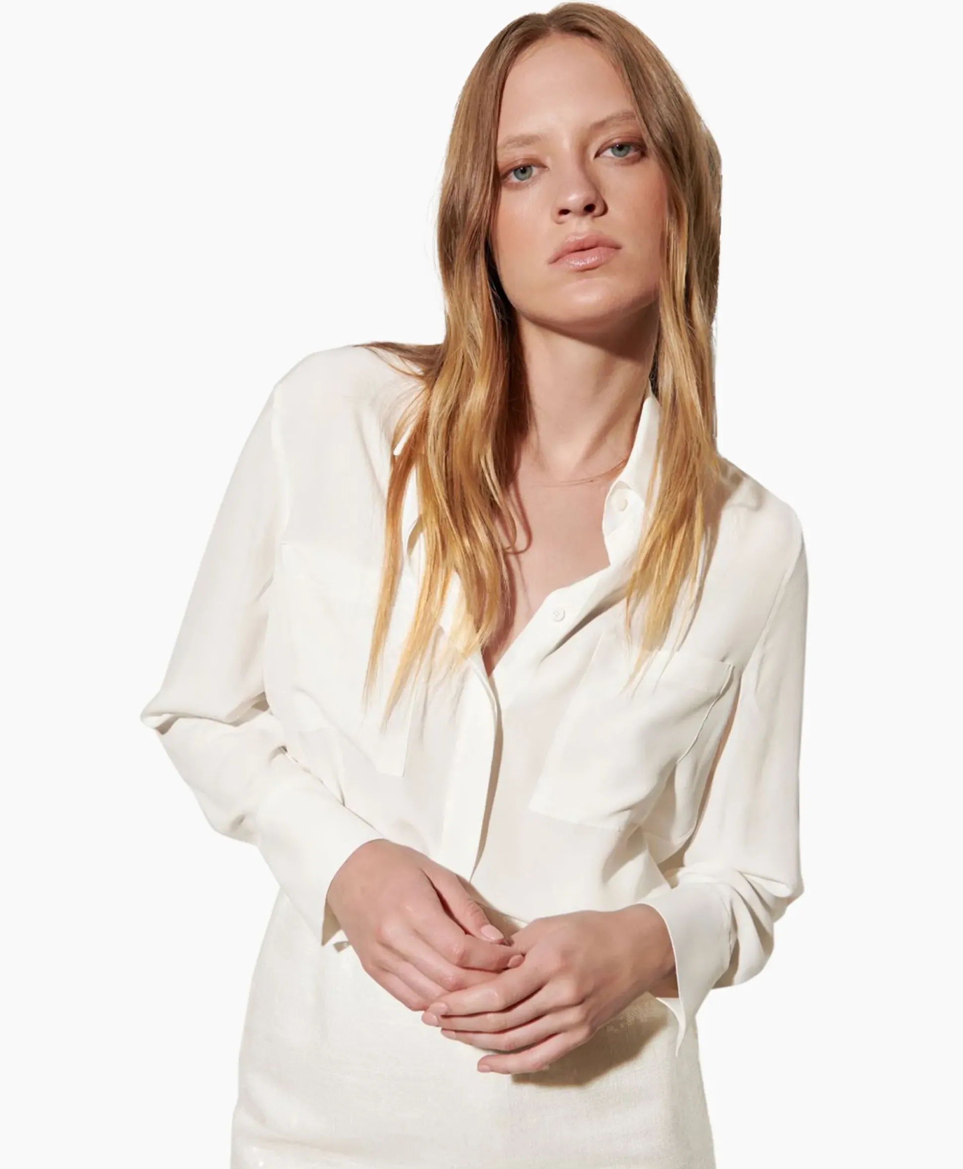 Luisa Cerano Blouse 298401/2179-0 Off White