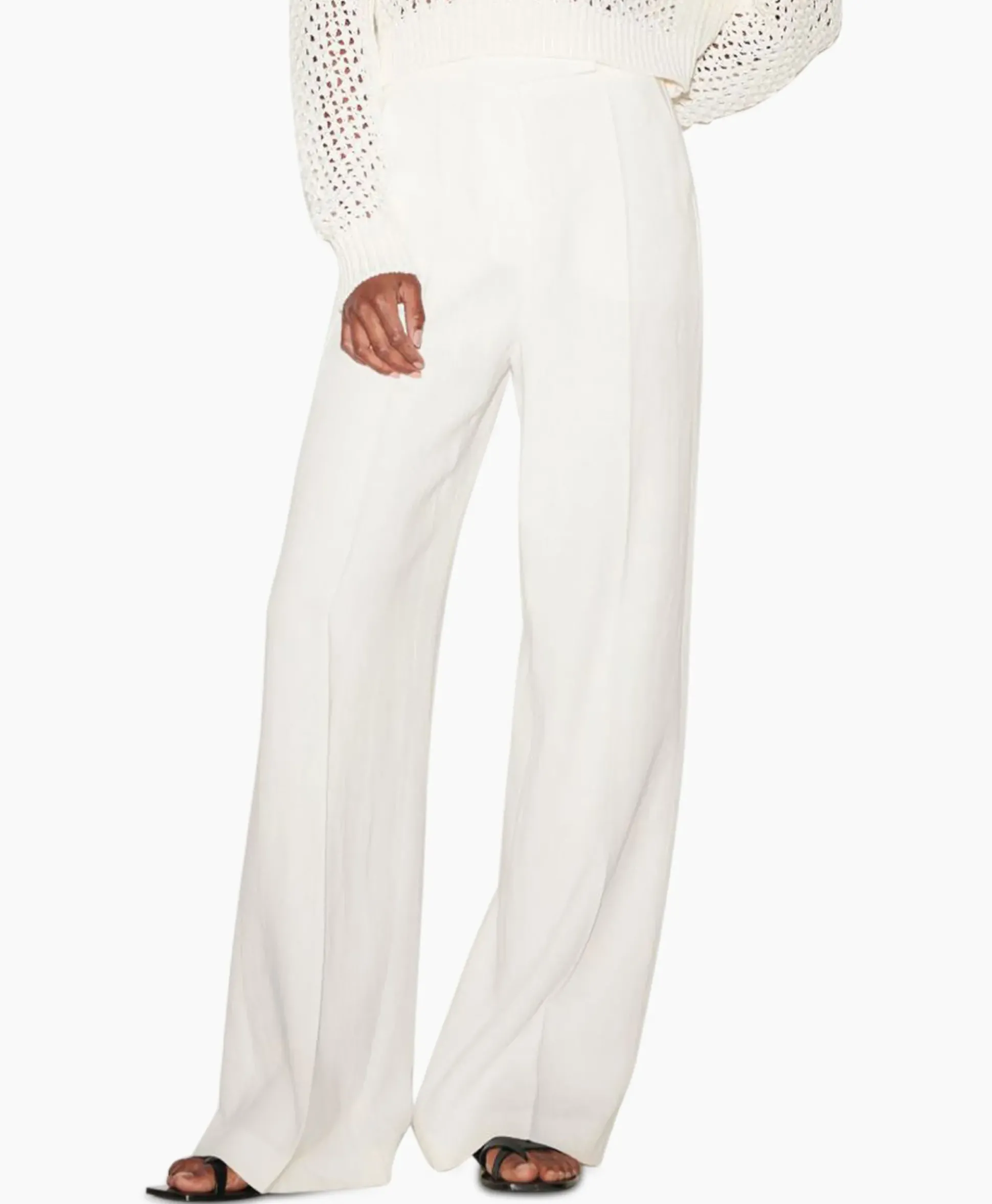 Luisa Cerano Broek 698634/3503-0 Off White