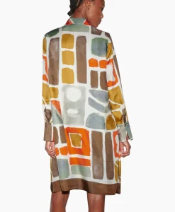 Luisa Cerano Midi Jurk 798495/3626-0 Diverse