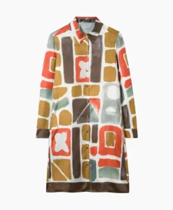 Luisa Cerano Midi Jurk 798495/3626-0 Diverse
