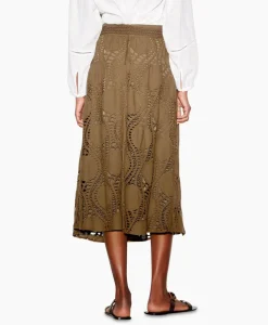 Luisa Cerano Midi Rok 598236/3619-0 Diversen