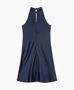 Luisa Cerano Mini Jurk 798476/3596-0 Donker Blauw