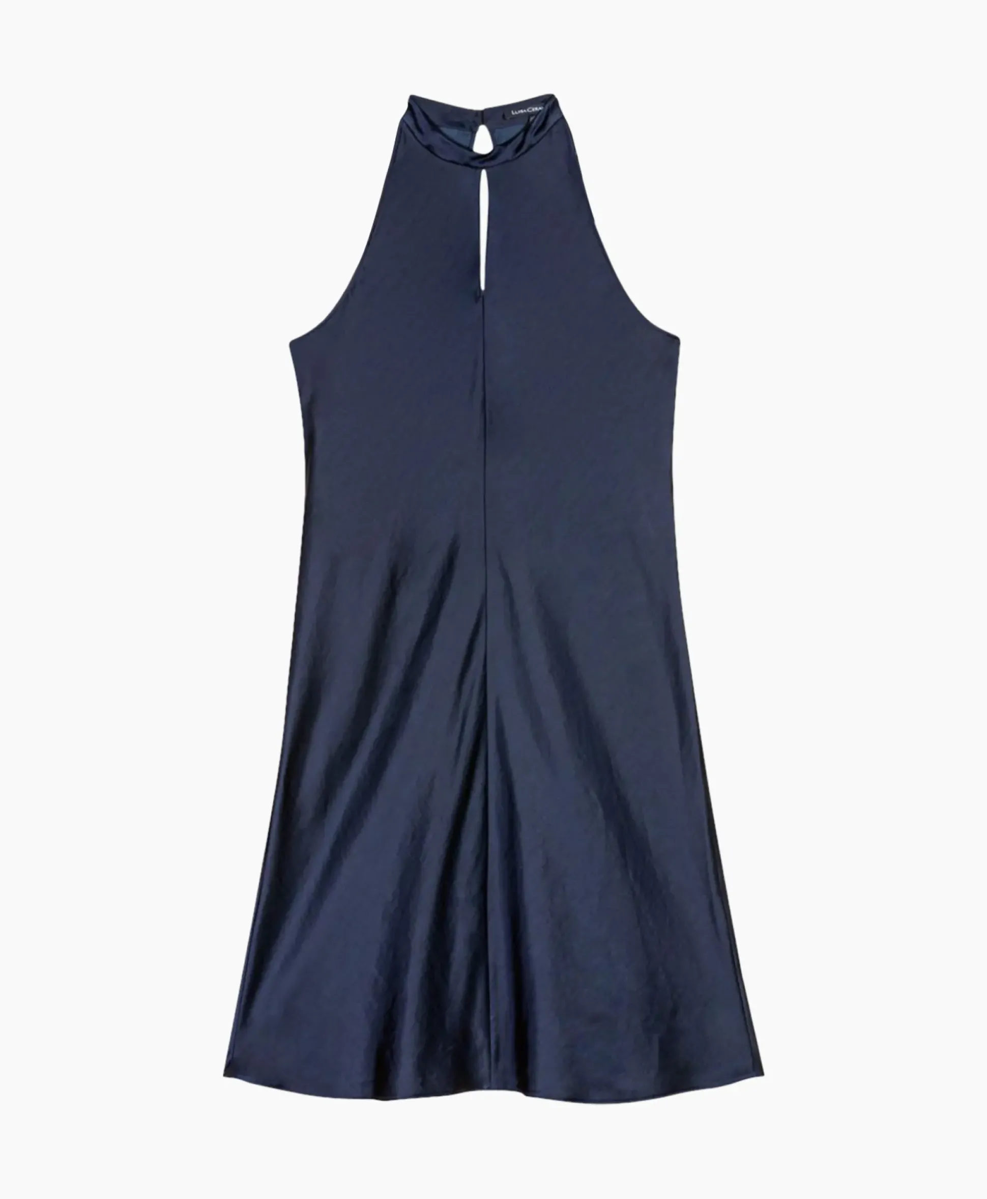 Luisa Cerano Mini Jurk 798476/3596-0 Donker Blauw