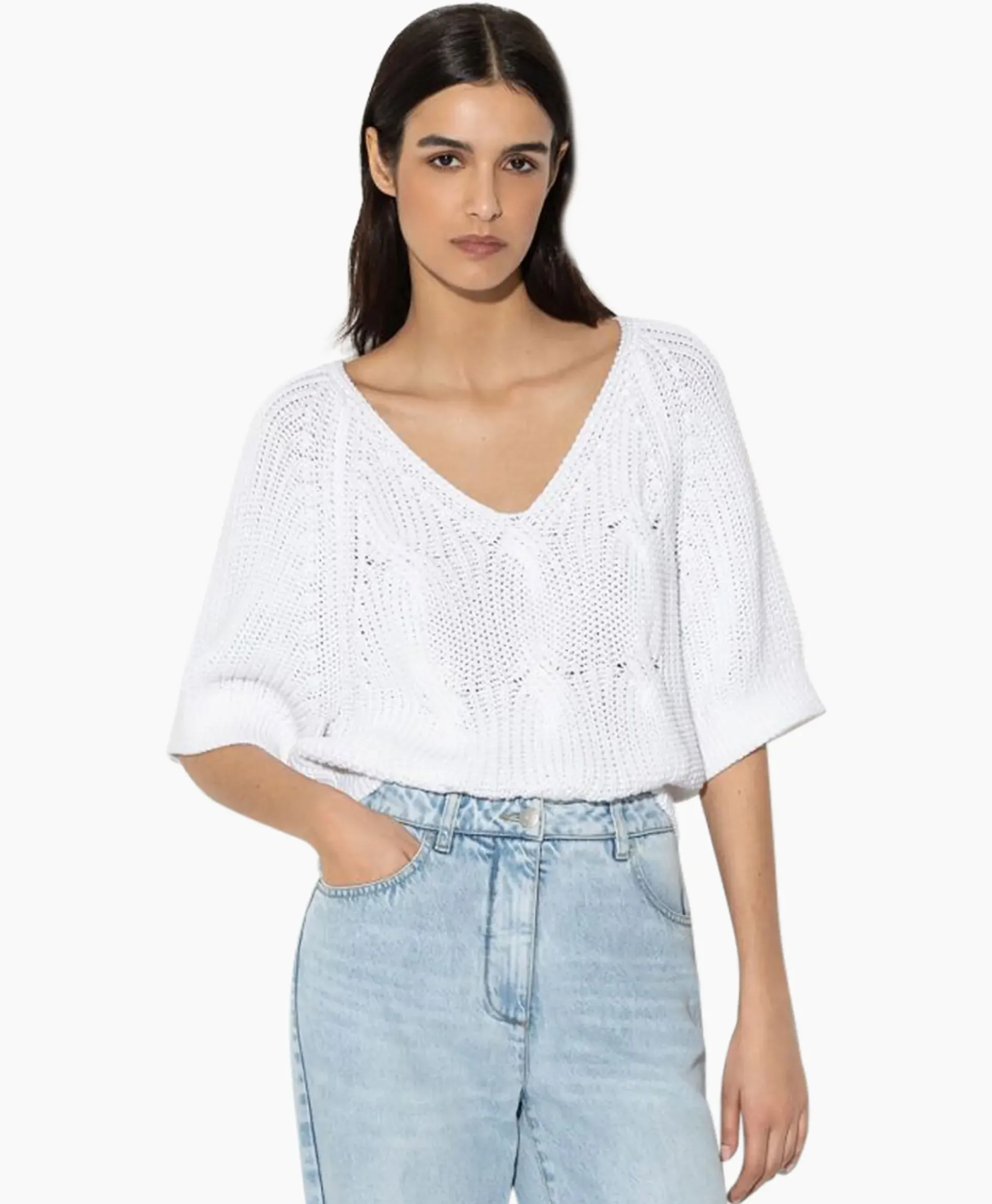 Luisa Cerano Pullover 198409/5856-0 Wit