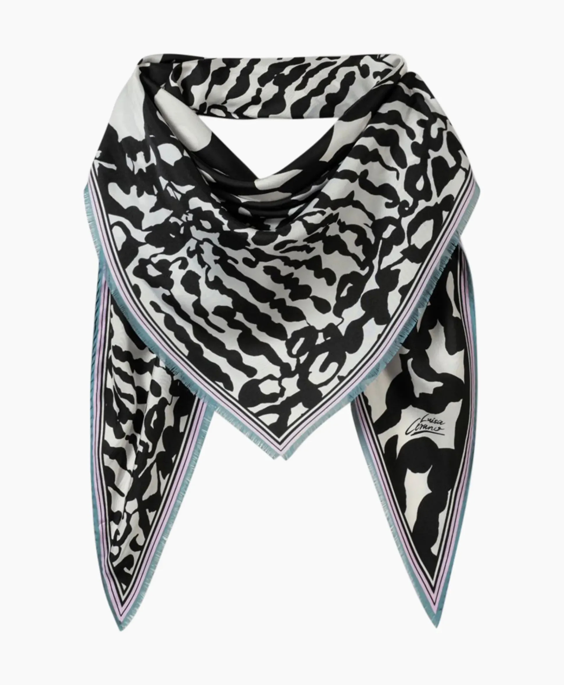 Luisa Cerano Sjaal 898769/9413-0 Off White