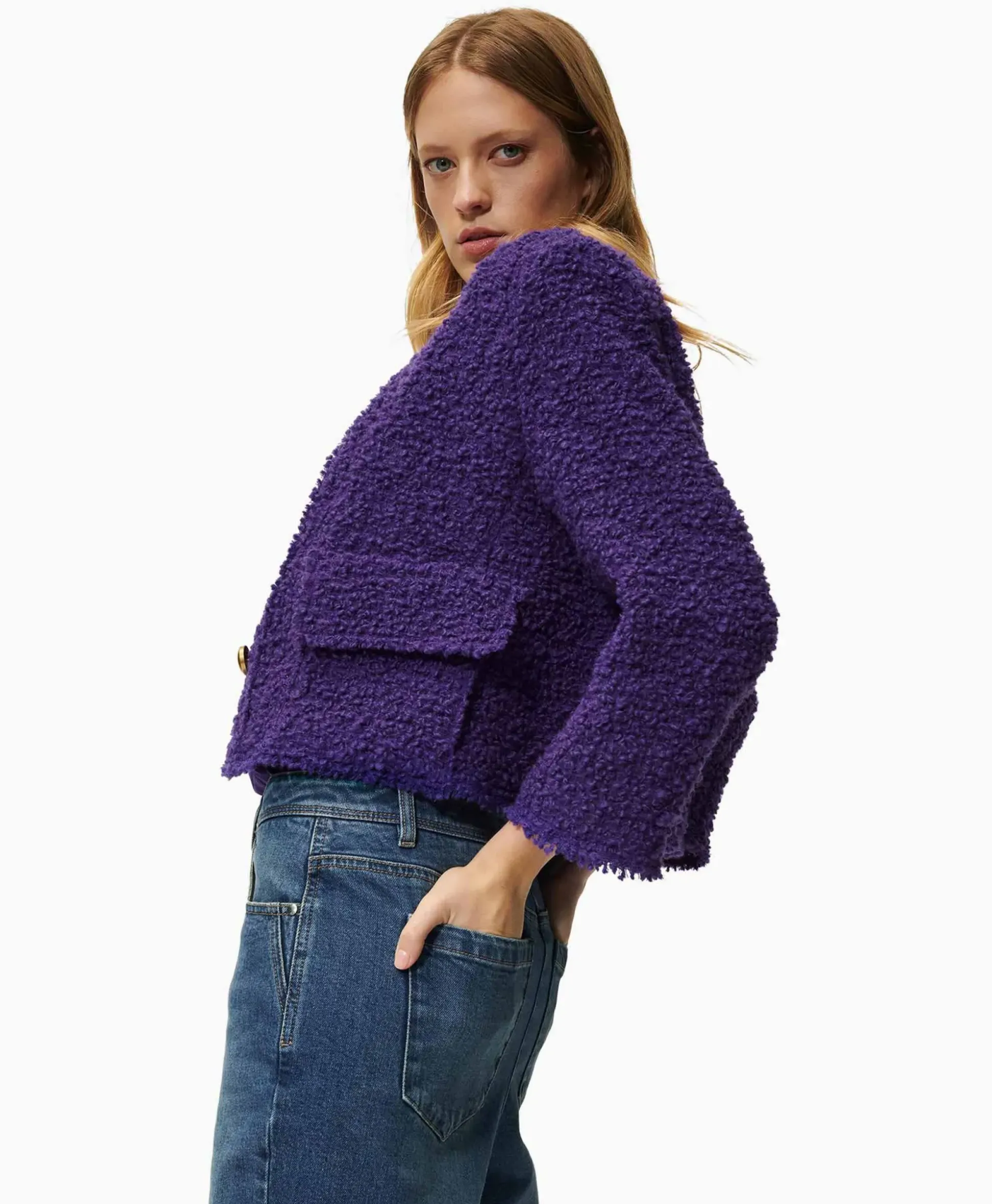 Luisa Cerano Sweater 488359/3524-0 Paars