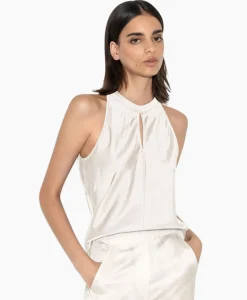 Luisa Cerano Top 298426/3596-0 Off White