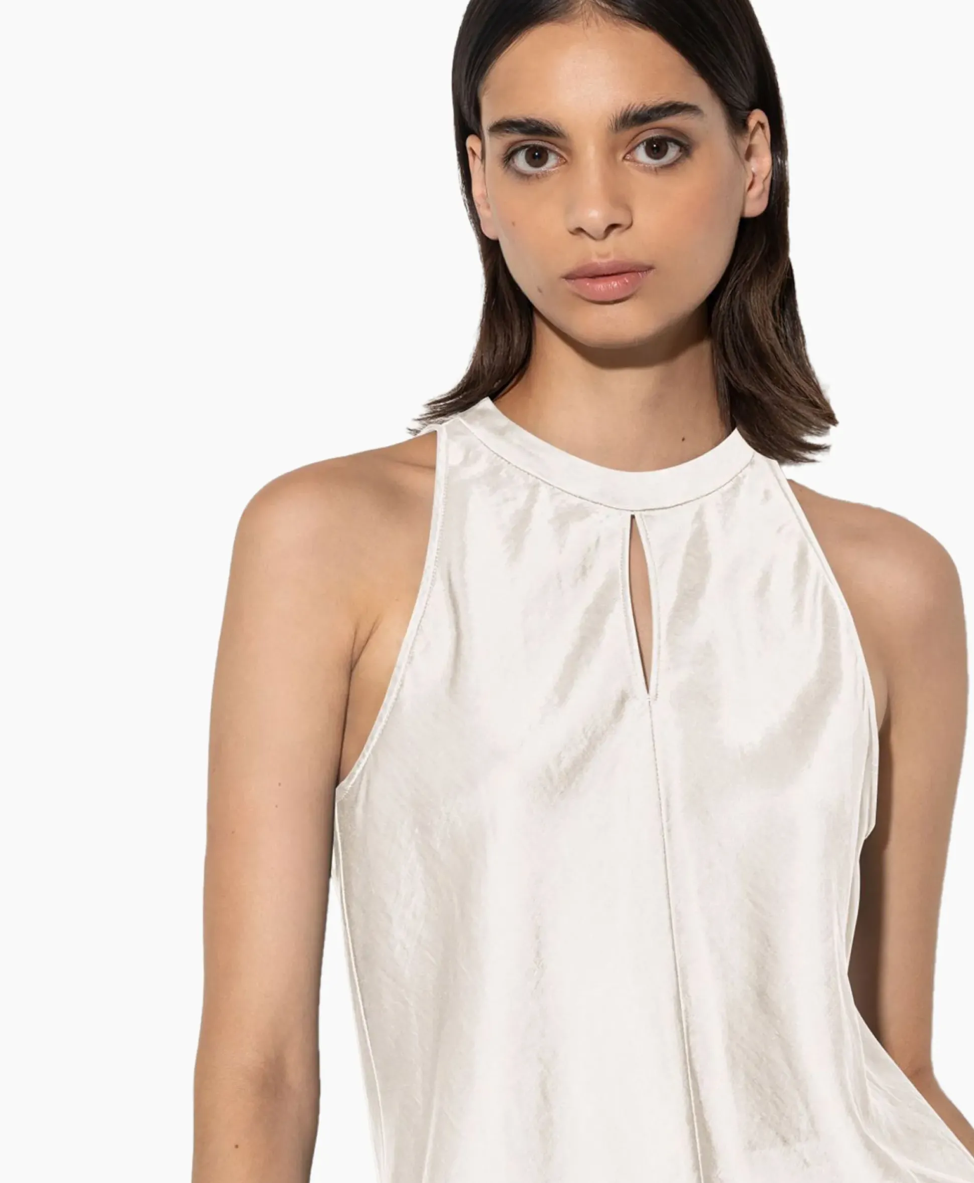 Luisa Cerano Top 298426/3596-0 Off White