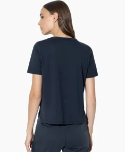 Luisa Cerano T-Shirt Korte Mouw 398117/7600-0 Donker Blauw