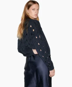 Luisa Cerano Vest 498220/5894-0 Donker Blauw