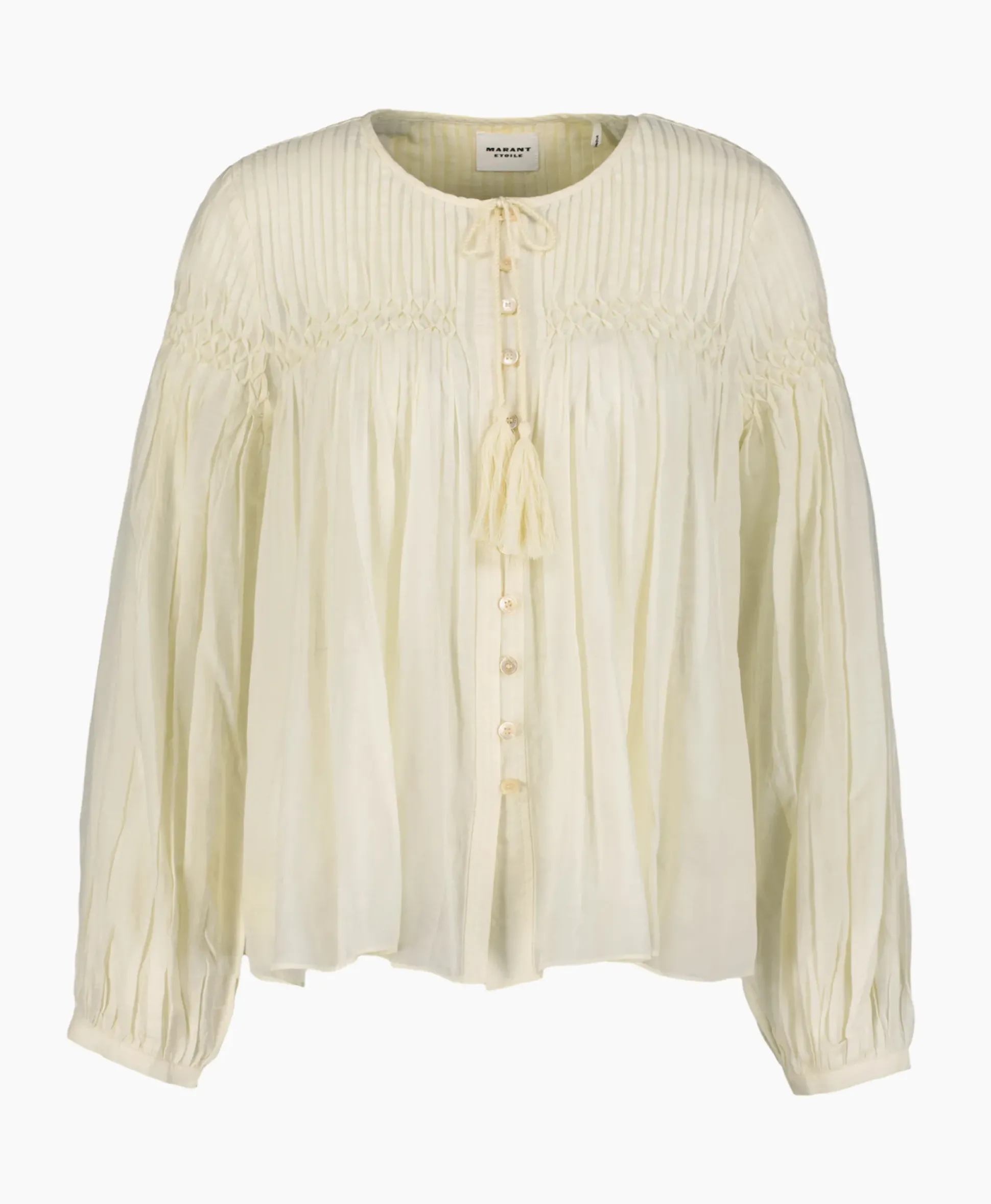 Marant Etoile Blouse Abadi-Ge Ecru