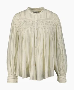 Marant Etoile Blouse Plalia-Gc Ecru