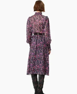 Marant Etoile Maxi Jurk Galoa-Ga Blauw