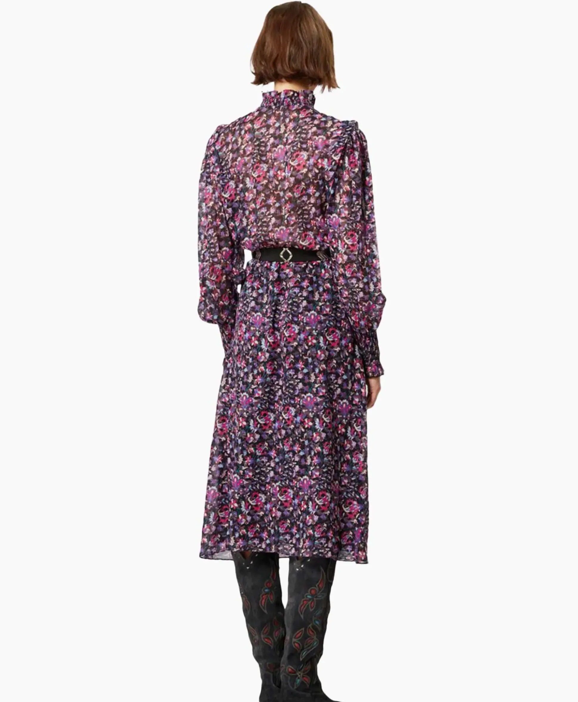 Marant Etoile Maxi Jurk Galoa-Ga Blauw