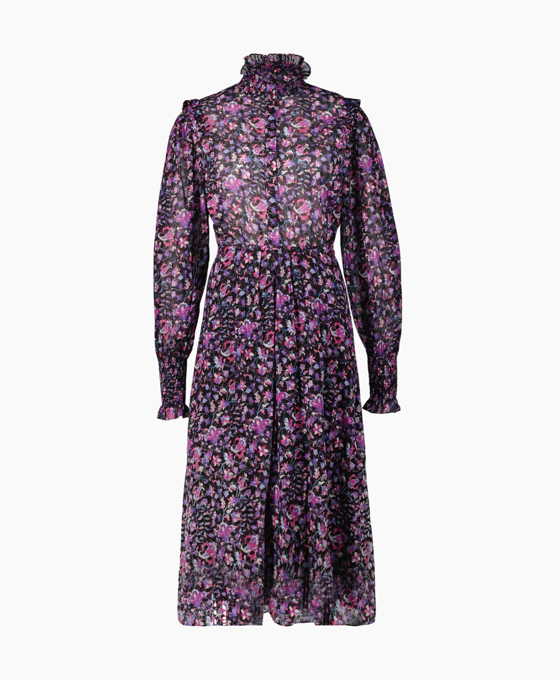 Marant Etoile Maxi Jurk Galoa-Ga Blauw