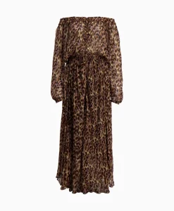 Marant Etoile Maxi Jurk Volga-Gc Oker