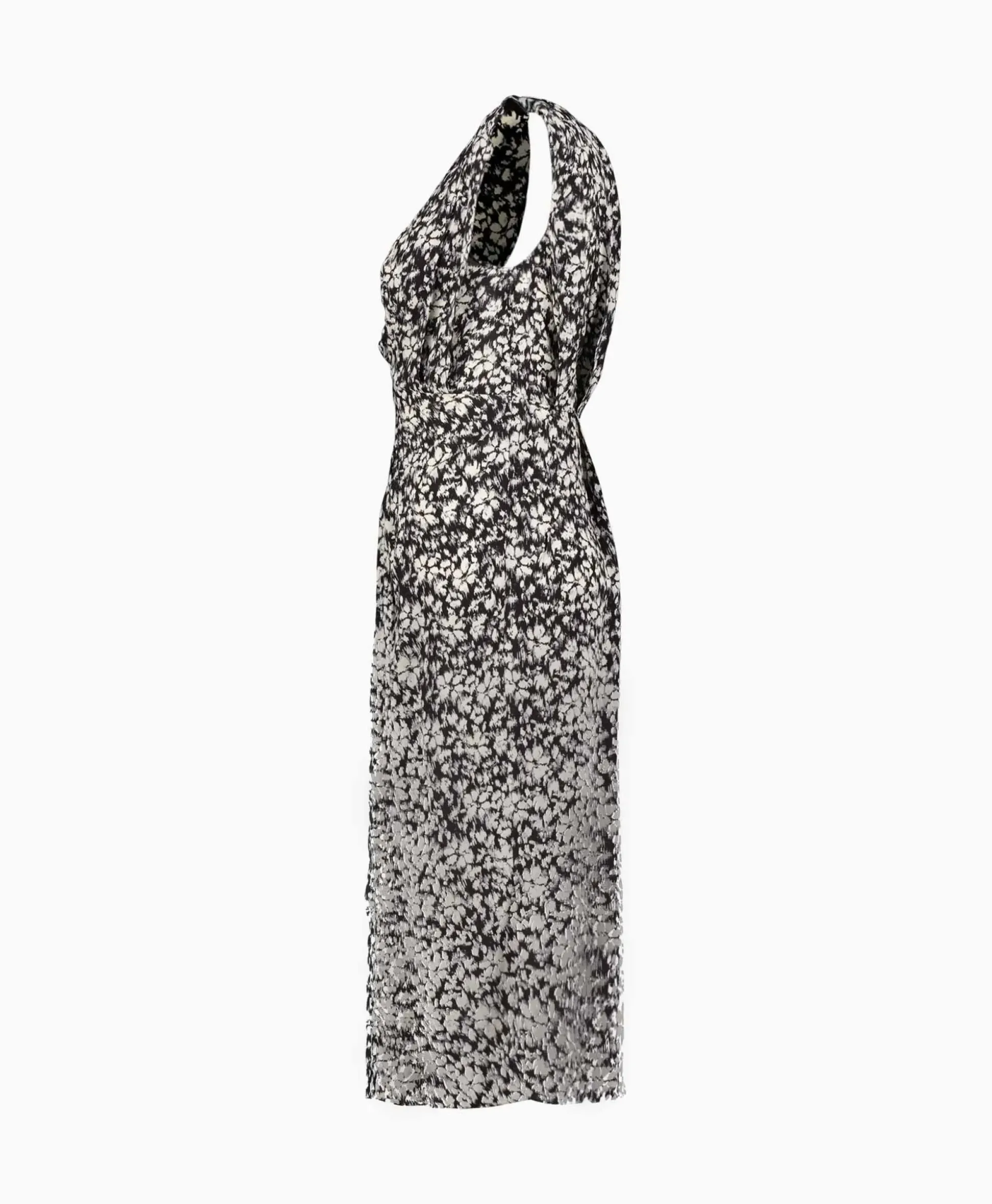Marant Etoile Midi Jurk Epolia-Gc Zwart