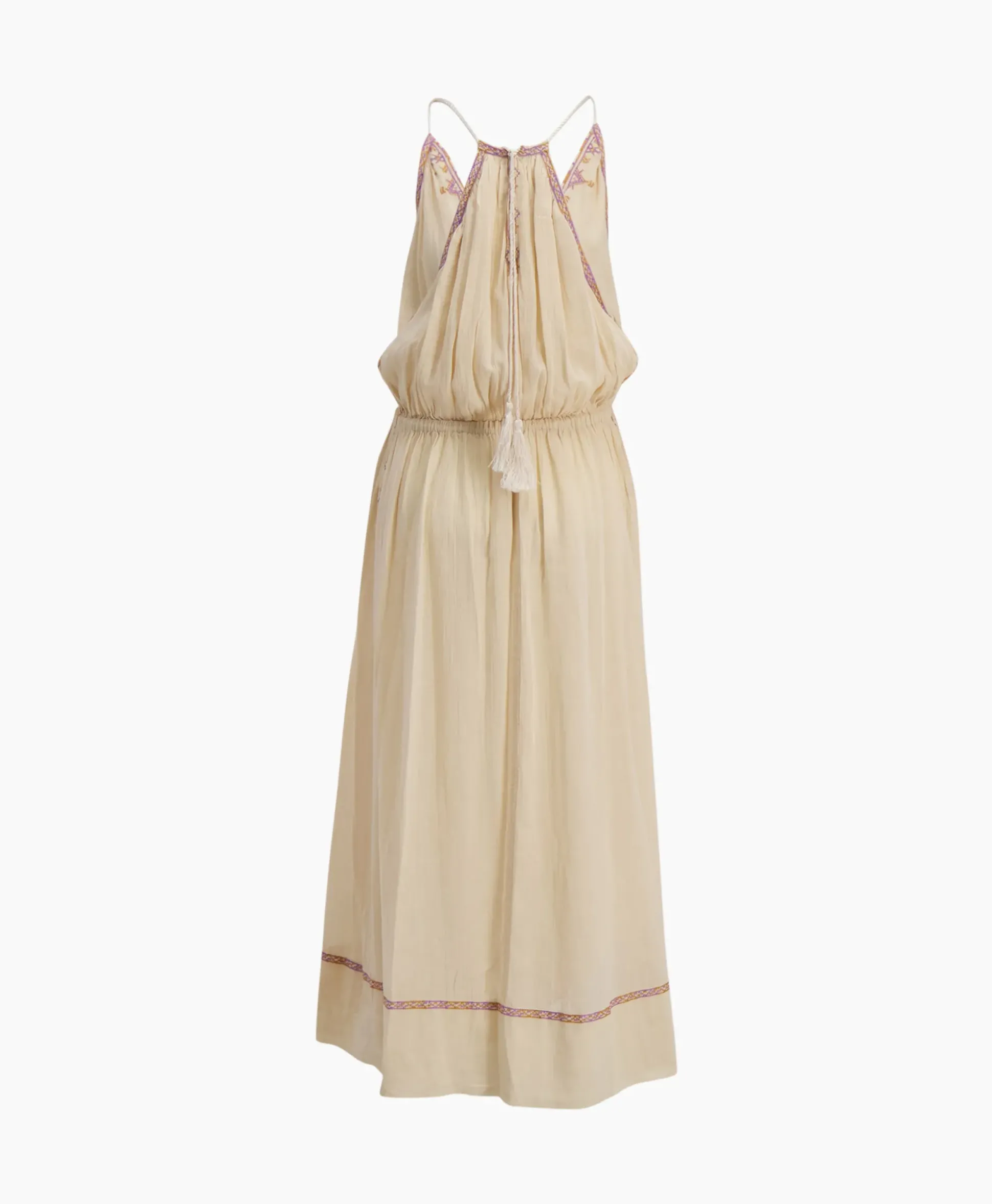 Marant Etoile Midi Jurk Siana-Ge Beige