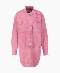 Marant Etoile Mini Jurk Ilaya-Gc Pink