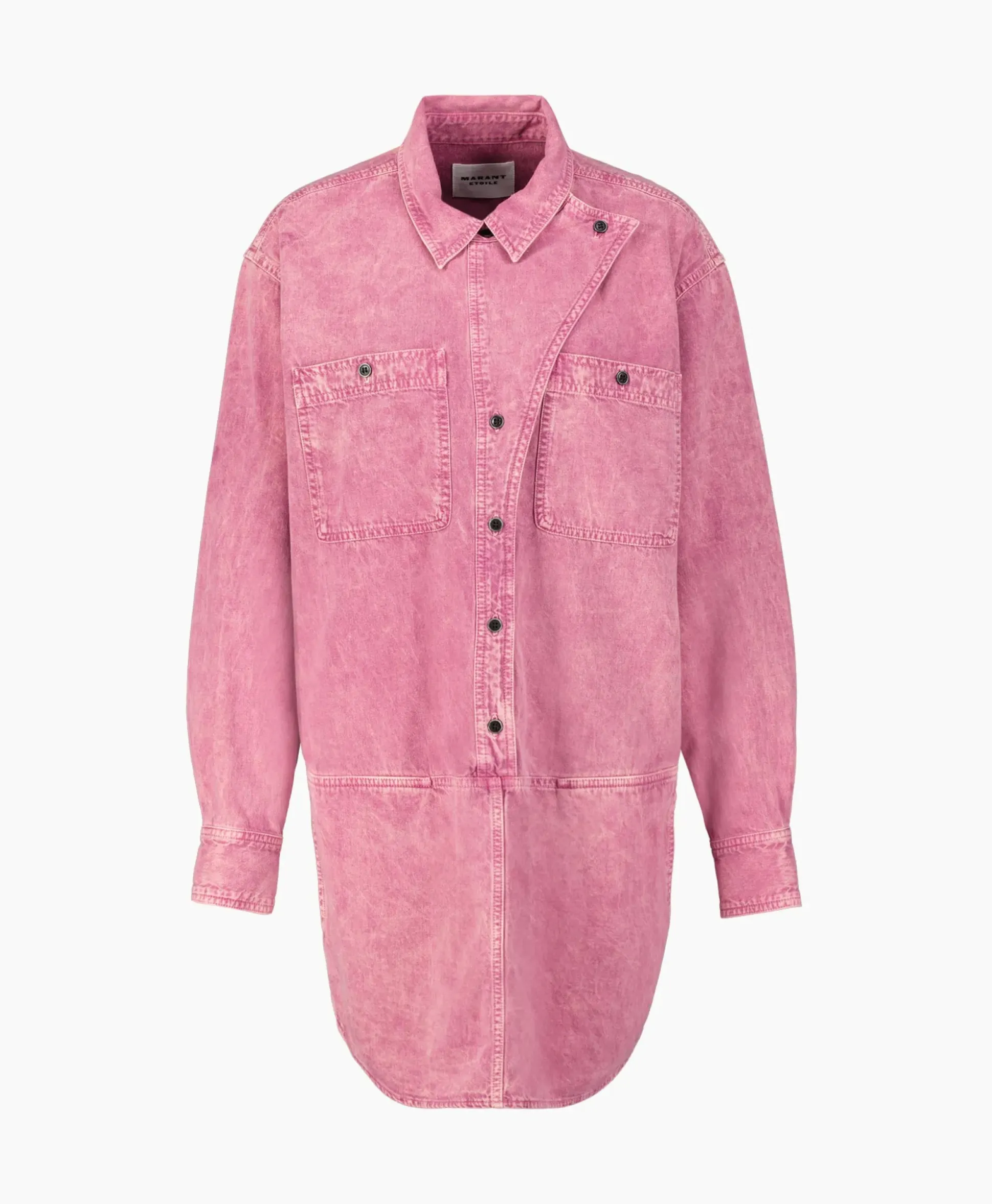 Marant Etoile Mini Jurk Ilaya-Gc Pink